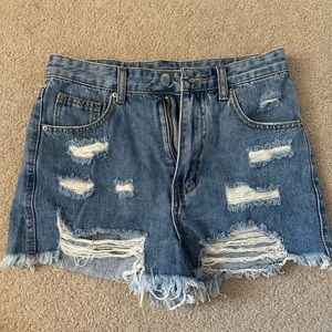 SHEIN jean shorts